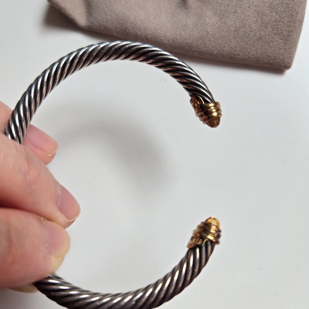 David Yurman cable bracelet - Picture 4 of 6